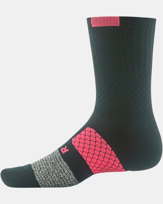 Unisex Curry ArmourDry™ Playmaker Mid-Crew Socks, Black, pdpMainDesktop image number 0